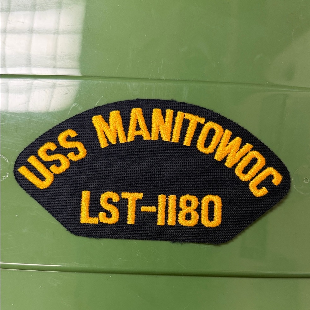 USS Manitowoc LST-1180 embroidered naval Patch